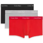 Calvin Klein Lv00nb4564 Trunk Low Rise Boxers 3 Units Multicolore XL Homme