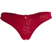 Hunkemoller String 'Marine' rouge