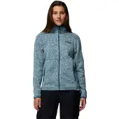 Columbia Sweater Weather Ii Full Zip Fleece Bleu,Gris S Femme