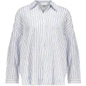 Deeluxe Chemisier 'Owany' bleu / noir / blanc