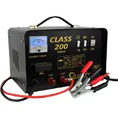 GEKO Chargeur de batterie de voiture 400Ah, 12/24V, 45A, FONCTION DE DEMARRAGE, avec télécommande (12V, 24V, 45 A)