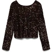 Vero Moda T-shirt 'LAILA' marron