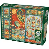 Cobble Hill Puzzle « Scandi Chicken », 1 000 pièces