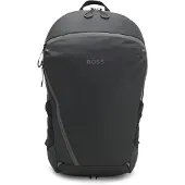 BOSS Sac à dos en similicuir avec détails réfléchissants