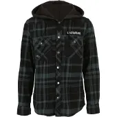 Brandit Veste mi-saison vert foncé / noir / blanc cassé