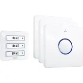 M-E Bell-233 Wireless Doorbel für drei Stockwerke (Sans fil)