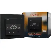 Heatit Z-TRM6 Z-Wave, Thermostat, Noir