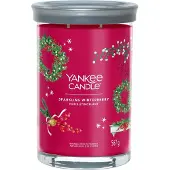 Yankee candle Vin mousseux aux baies d'hiver Signature (baies d'hiver scintillantes) - Bougie parfumée - 567,0 g