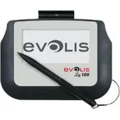 Evolis Sig 100 (4"), Tablette graphique, Blanc, Noir