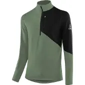 Loeffler Block Transtex Merino Long Sleeve Base Layer Vert 52 Homme