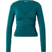Abercrombie & Fitch T-shirt 'ZOE' pétrole