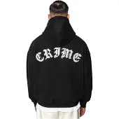 Dropsize Sweat-shirt noir / blanc