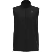 Odlo Gilet de course Warm Softshell Zeroweight 2.0, homme - , couleur : 15000 noir, taille : XL