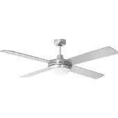 DCG ELTRONIC VECRD40TL, Ventilateur domestique à hélice, Argent, Plafond, Mur, 40 cm, 60 W, 230 V