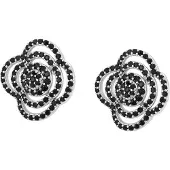 NAEMI Boucles d'oreilles noir / argent