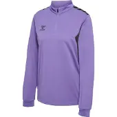 Hummel Sweat de sport 'Authentic' lavande / noir