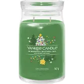 Yankee candle Shimmering Christmas Tree bougie parfumée Signature 567 g