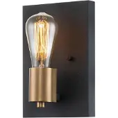 HINKLEY Applique murale Silas, laiton vieilli, 1xE27x60W, métal, dimensions : 22,5 x 15 x 10,8 cm, IP20, Quintiesse