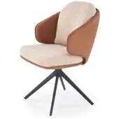 Halmar Chaise K554 marron / beige
