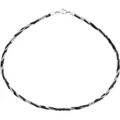 NAEMI Chaîne noir / argent