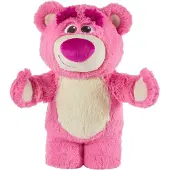 Disney Pixar Peluche Disney Pixar Toy Story Lotso avec son, ours en peluche d'environ 35 cm, bourdonne, trille et glousse, JDG82