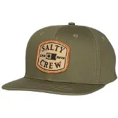 Salty Crew Capitals Snapback Cap Vert