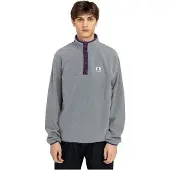 Element Abenaki Fleece avec Demi Zip Gris L Homme Gris L