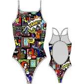 Turbo Yeah Comic Swimsuit Multicolore 4XL Femme