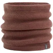 Icebreaker Merino Blend 800 Realfleece Classic Pile Chute Neck Warmer Marron