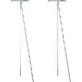Ribimex Etendoir à linge d'extérieur galvanisé - - PRIEL32G -