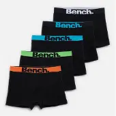 Bench Lot de cinq boxers lanner garçons - Noir
