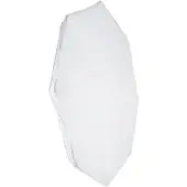 Falcon Tissu de diffusion pour 80cm LHD-B628FS (Diffuseur), Boîte à lumière + réflecteur : accessoires, Noir