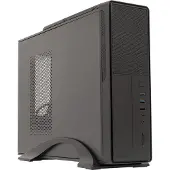 UNYKAch 52084 Boîtier tour PC Noir Noir One Size
