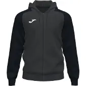 Joma Academy Iv Full Zip Sweatshirt Gris 7-8 Years Garçon