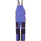 Helly Hansen - Salopette de ski isolé en PrimaLoft&reg; Black Eco - W Switch Cargo Bib Pant Ultra Violet pour Femme - Taille M