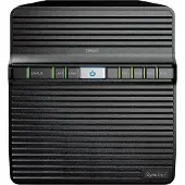 Synology DS423 RED 24TB (4x 6TB) (DS423) (4 x 6 To), NAS, Noir