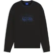 HUGO Nothalic 10277048 Blue Sweatshirt Noir M Homme