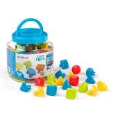Miniland Superpegs 128 Units Multicolore Enfants