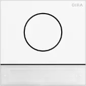 Gira Mod. de station de porte. Bouton IBN Système 106 5569902 (Filaire)