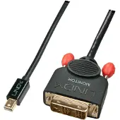 Lindy Câble Mini DisplayPort a DVI-D noir, 3m