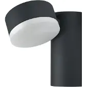 Osram Applique d'extérieur ENDURA STYLE Spot Round gris foncé avec 8W LED blanc chaud IP44