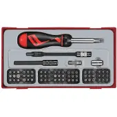 Teng Tools 144030103 Ttmd74 Jeu De Tournevis À Cliquet 74 Pcs