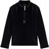 Spyder Shimmer Bug Half Zip Fleece Noir L Enfants