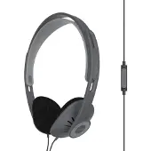 Koss KPH30iK Hi-Fi Casque supra-auriculaire supra-aural micro-casque volume réglable noir