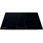 Indesit IS 83Q60 NE Table de cuisson encastrable 59 cm Induction 4 feux Noir