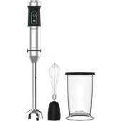 Cecotec 04271 - Mixeur plongeant Power TitanBlack 1500 XL Cream