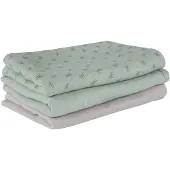 Roba Lot De 3 Couches Lavables En Coton Bio - - Lil Planet - Mixte - Vert