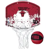 Wilson NBA Team Mini Hoop Chicago Bulls Basketball