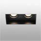 Faro Lampe à encastrer HYDE à 2 flammes GU10 noire