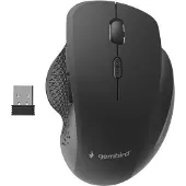 Gembird MUSW-6B-02 Maus OPT WIRELESS 6 Tasten USB Nano-Empfänger schw.